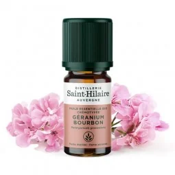 Huile Essentielle Bio de Géranium Bourbon