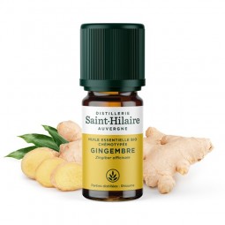 Huile Essentielle de Gingembre Bio