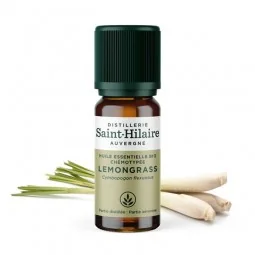 Huile Essentielle de Lemongrass Bio