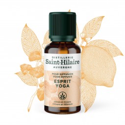 Synergie d'huile essentielles à diffuser Esprit Yoga