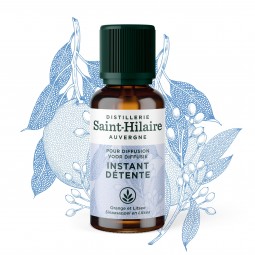 Synergie d'huile essentielles à diffuser Instant détente