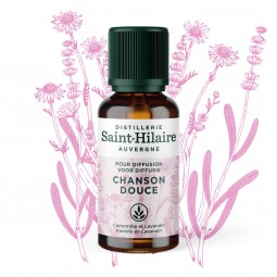 Synergie d'huile essentielles à diffuser Chanson douce