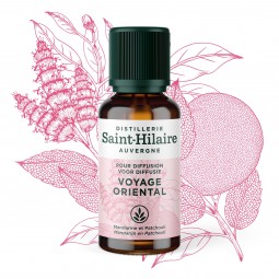 Synergie d'huile essentielles à diffuser Voyage oriental